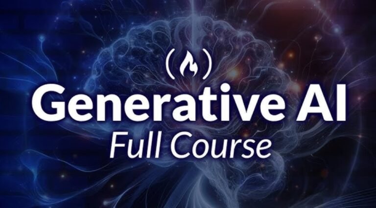 generative ai course